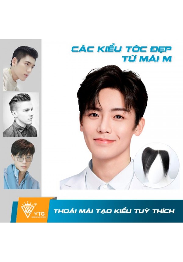 Tóc Giả Nam Mái M Nhỏ 1,2x16 CM - VTG D05
